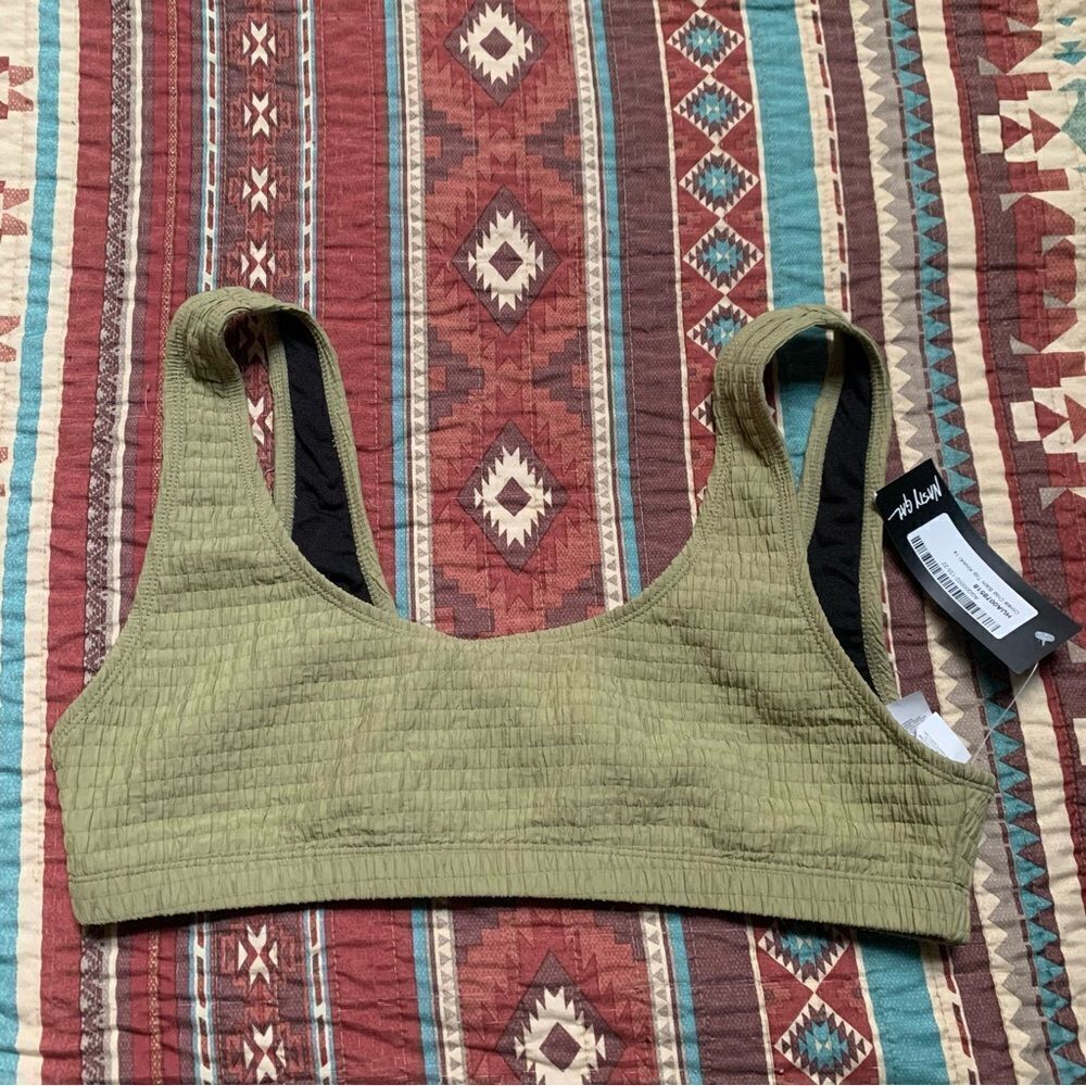 NWT Nasty Gal Swim Bikini Top size medium